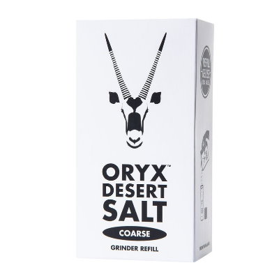 劍羚沙漠塩 粗白鹽 補充盒 | 250g (六盒裝) NT$1,680 (平均每盒NT$280，每盒定價 ̶N̶T̶$̶3̶2̶0̶)