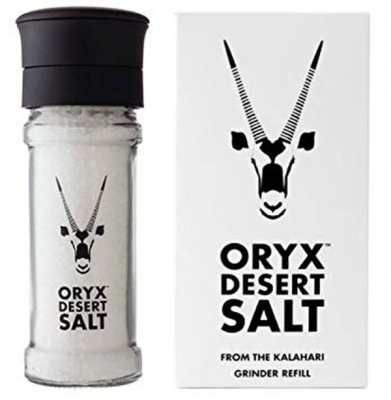 沙漠塩 粗白鹽 組合包 (研磨瓶+補充盒) | 350g/組  NT$440