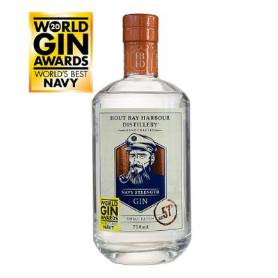 Hout Bay Harbour Distillery Navy Strength Gin 豪特灣 海軍強度琴酒 | 750ml NT$1,250 [57%] 1