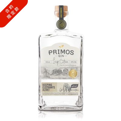 Primos Crisp Citron Gin 普里莫斯 香櫞琴酒 | 750ml NT$2,250 [43%] 1