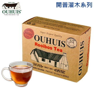 老房子茶莊 蜜灌木 & 紅灌木茶 (南非國寶茶) | 40包入 (6盒裝) NT$2,640 (平均每盒NT$440，每盒定價 ̶N̶T̶$̶4̶7̶0̶) 1