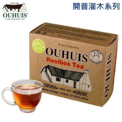 老房子茶莊 布枯 & 紅灌木茶 (南非國寶茶) | 40包入 (6盒裝) NT$2,640 (平均每盒NT$440，每盒定價 ̶N̶T̶$̶4̶7̶0̶) 1